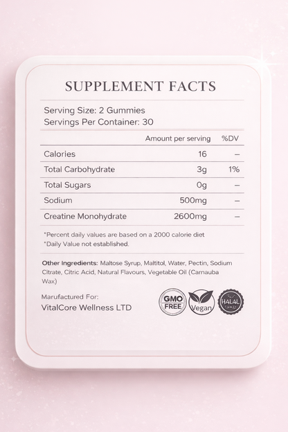 Vitalcore Creatine Gummies