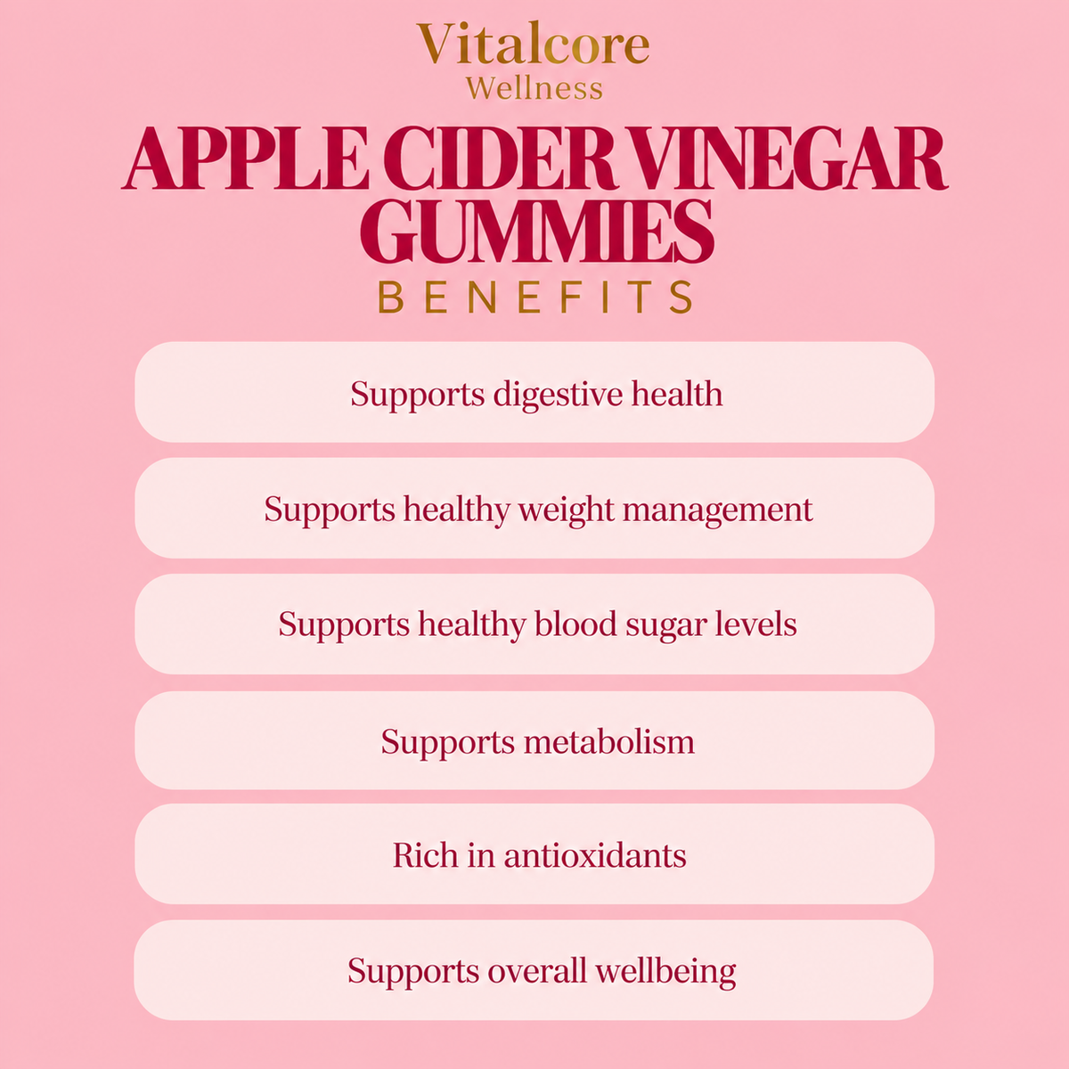 Apple Cider Vinegar Gummies