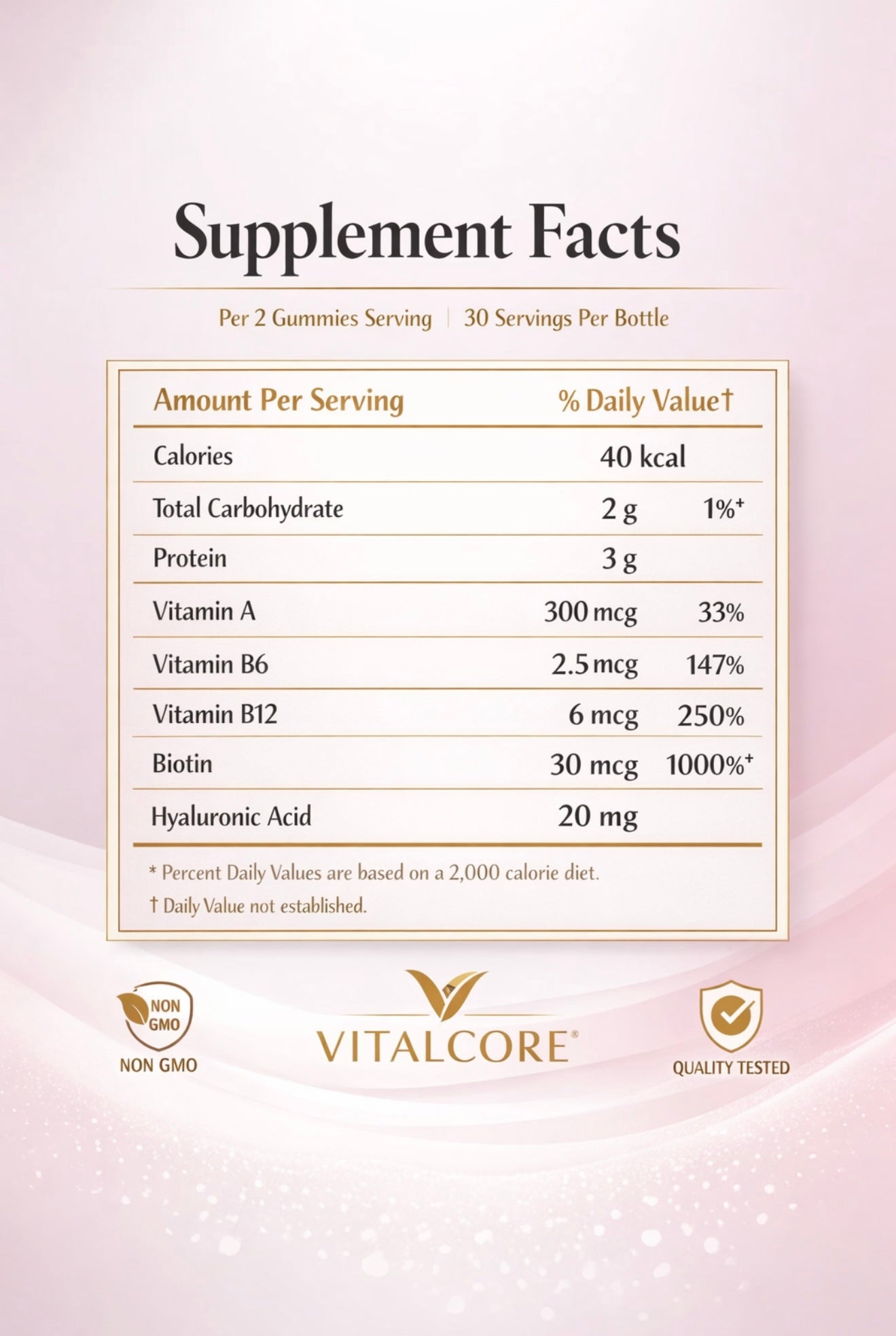 Vitalcore Protein Gummies