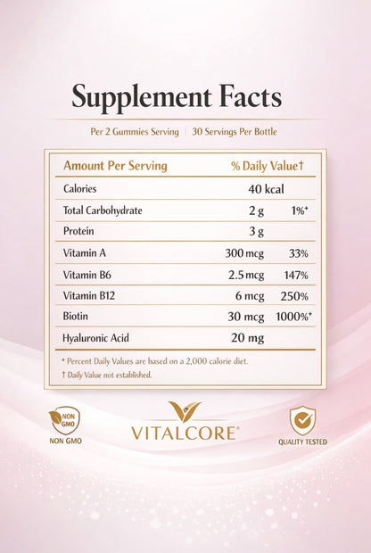 Vitalcore Protein Gummies